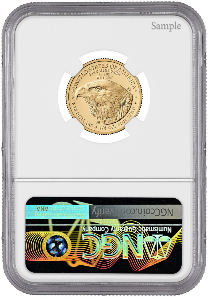1776 to 2026-W 1/4-oz American Gold Eagle $10 250th Anniversary Privy PF-70 Ultra Cameo