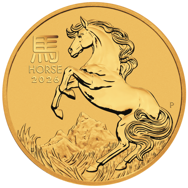 2026 10-oz Australian Gold Year of the Horse 2026 10-oz Australian Gold Year of the Horse