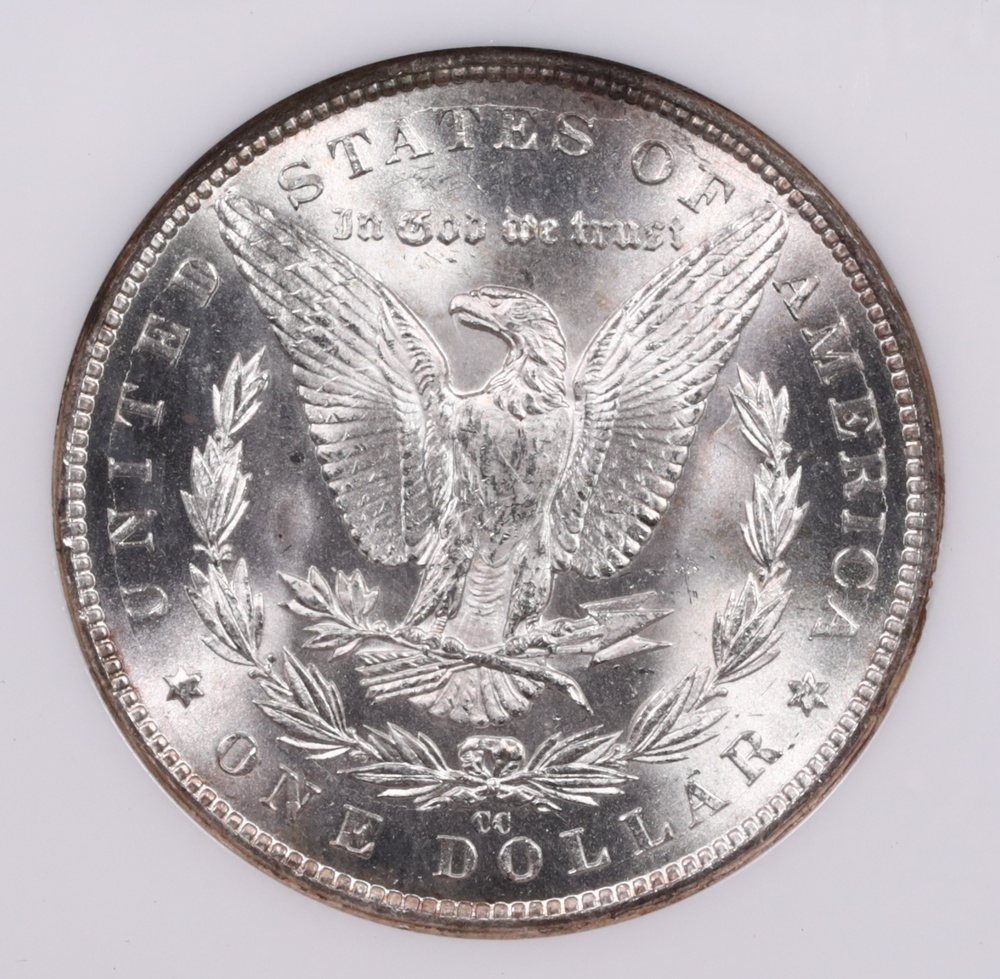 1883-CC Morgan Silver Dollar PCGS or NGC MS-65