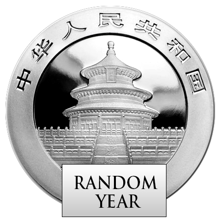 30-gram Chinese Silver Panda Coin (Random Year)
