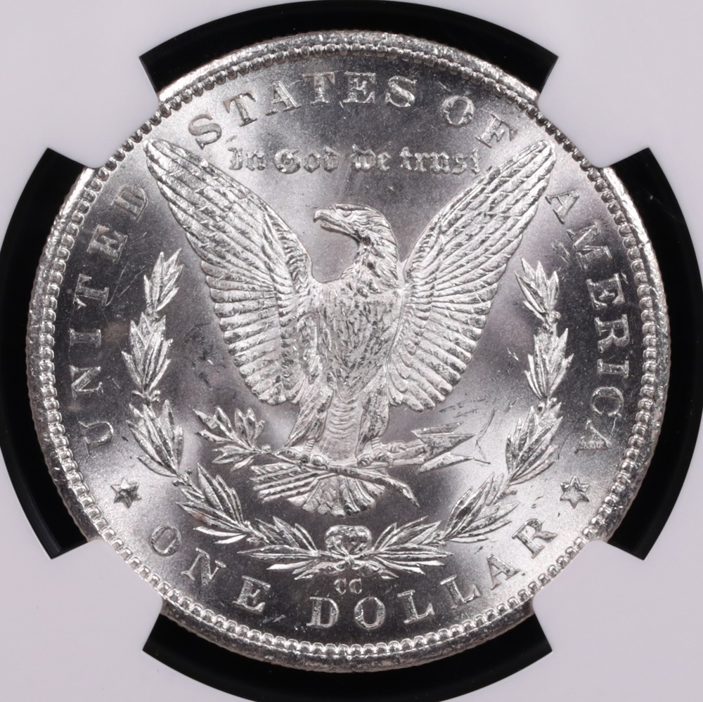 1882-CC Morgan Silver Dollar NGC MS-65 CAC