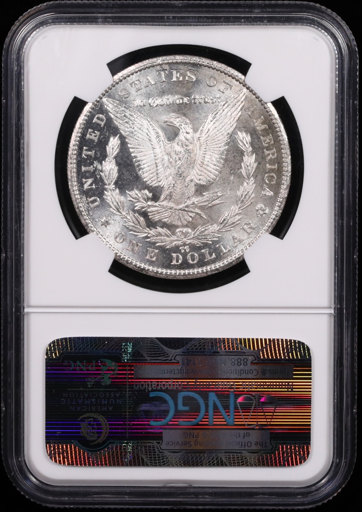 1885-CC Morgan Silver Dollar NGC MS-62 PL Reverse in Holder 1885-CC Morgan Silver Dollar NGC MS-62 PL Reverse in Holder