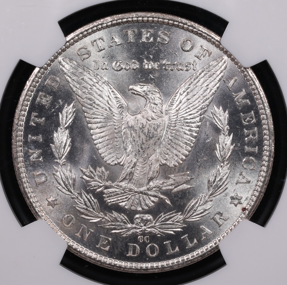 1882-CC Morgan Silver Dollar NGC MS-63 PL