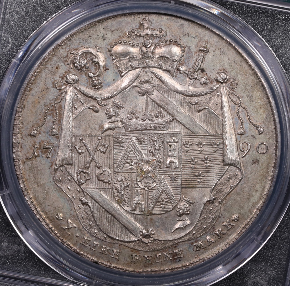 1790 Freising, Germany 1 Thaler PCGS MS-62