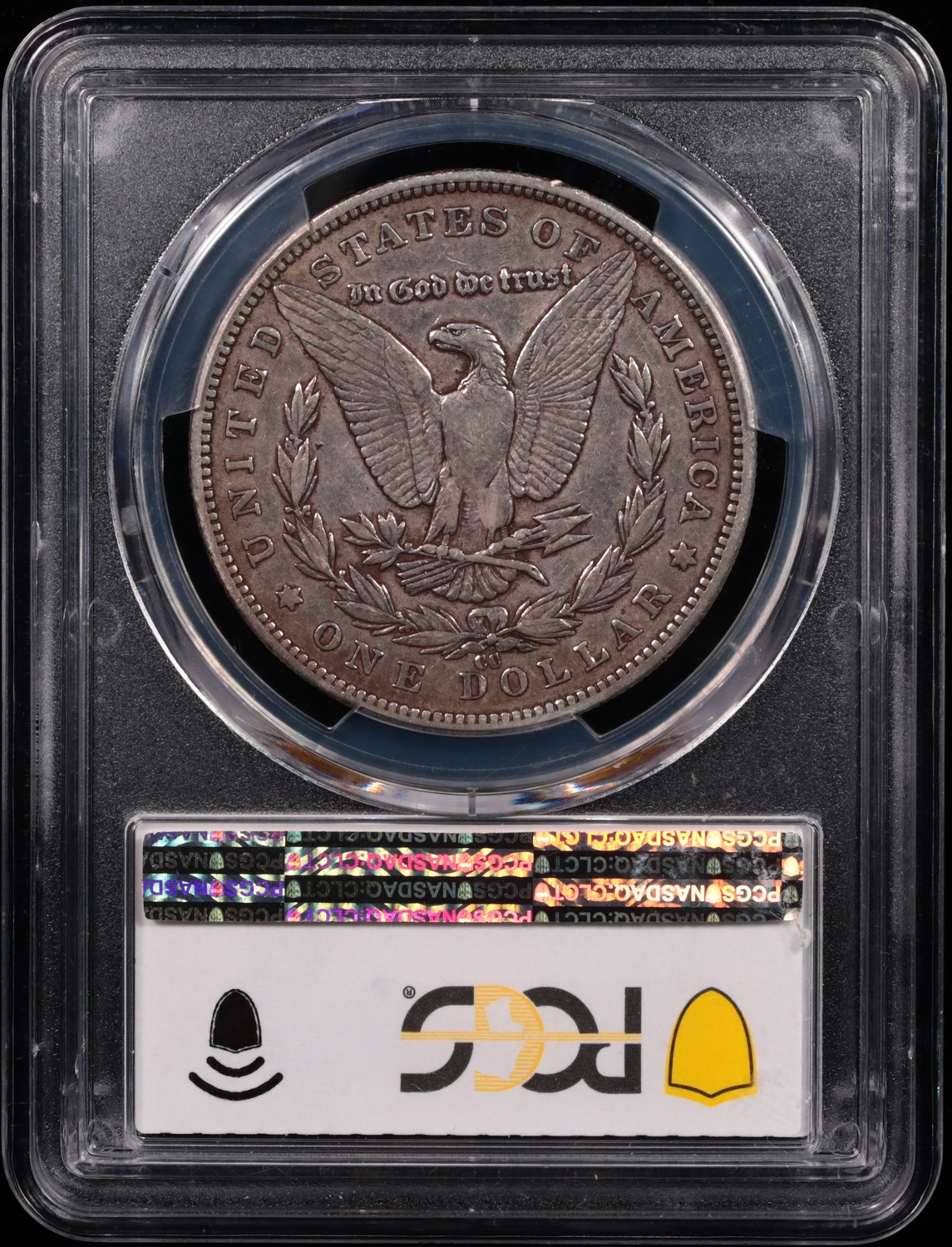 1879-CC Morgan Silver Dollar PCGS VF-35 Reverse in Holder 1879-CC Morgan Silver Dollar PCGS VF-35 Reverse in Holder