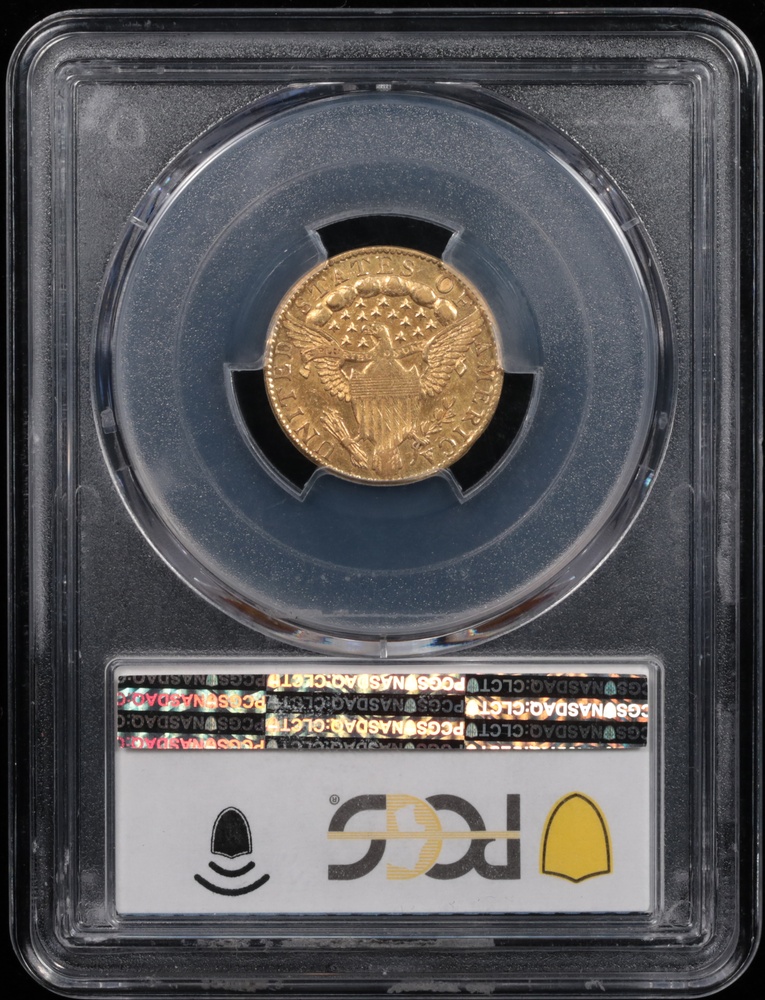 1796 $2.50 Liberty Gold No Stars PCGS AU-55 Reverse in Holder 1796 $2.50 Liberty Gold No Stars PCGS AU-55 Reverse in Holder