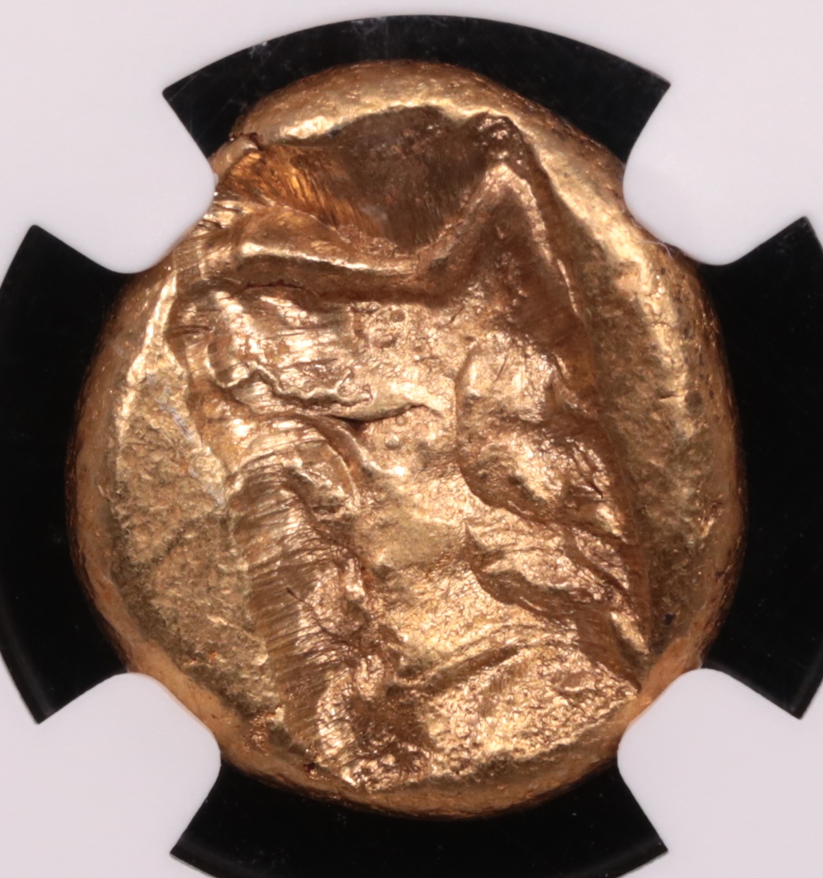 5th-4th Century BC Achaemenid Empire Gold Daric NGC Choice Mint State★ 5x5 Reverse 5th-4th Century BC Achaemenid Empire Gold Daric NGC Choice Mint State★ 5x5 Reverse