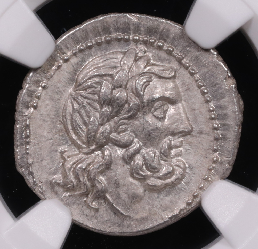Roman Republic Silver Victoriatus Mint State