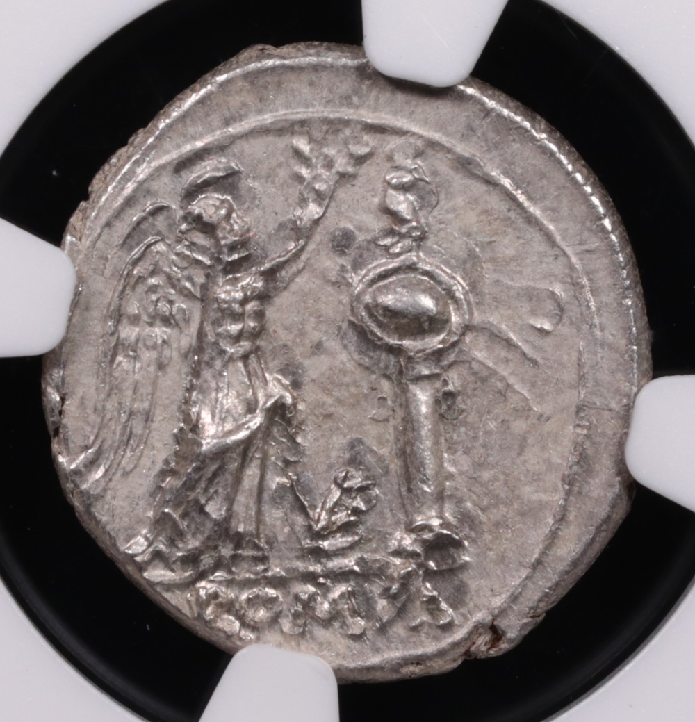 Roman Republic Silver Victoriatus Mint State