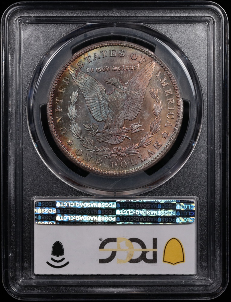 1883-CC Morgan Silver Dollar PCGS MS-63 Reverse in Holder 1883-CC Morgan Silver Dollar PCGS MS-63 Reverse in Holder