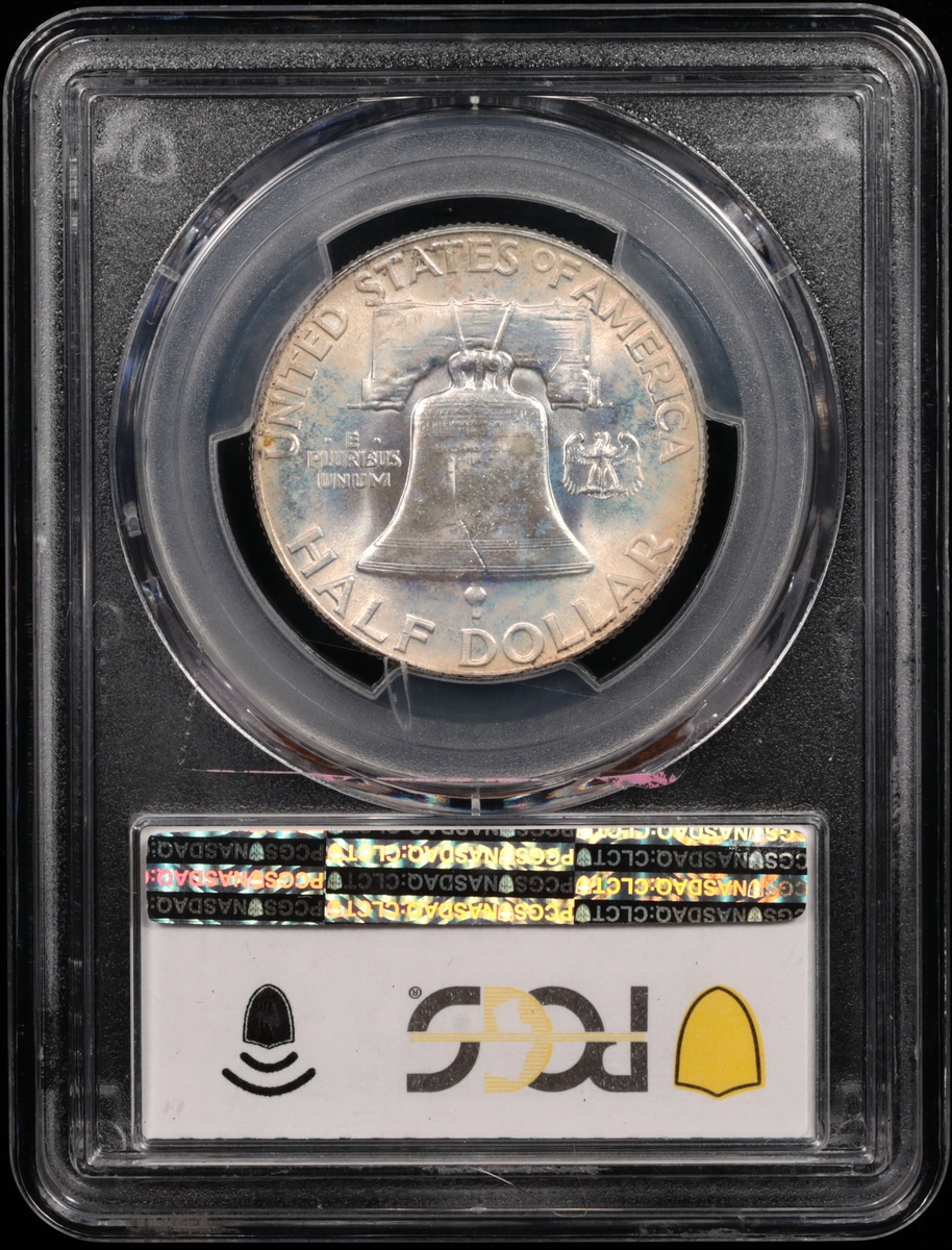 1948 Franklin Half Dollar PCGS MS-66 FBL Reverse in Holder