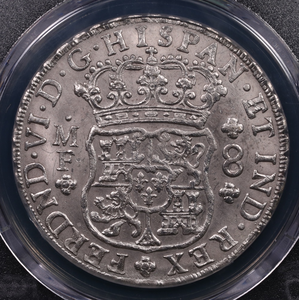 1754 Mexico 8 Reale PCGS MS-63