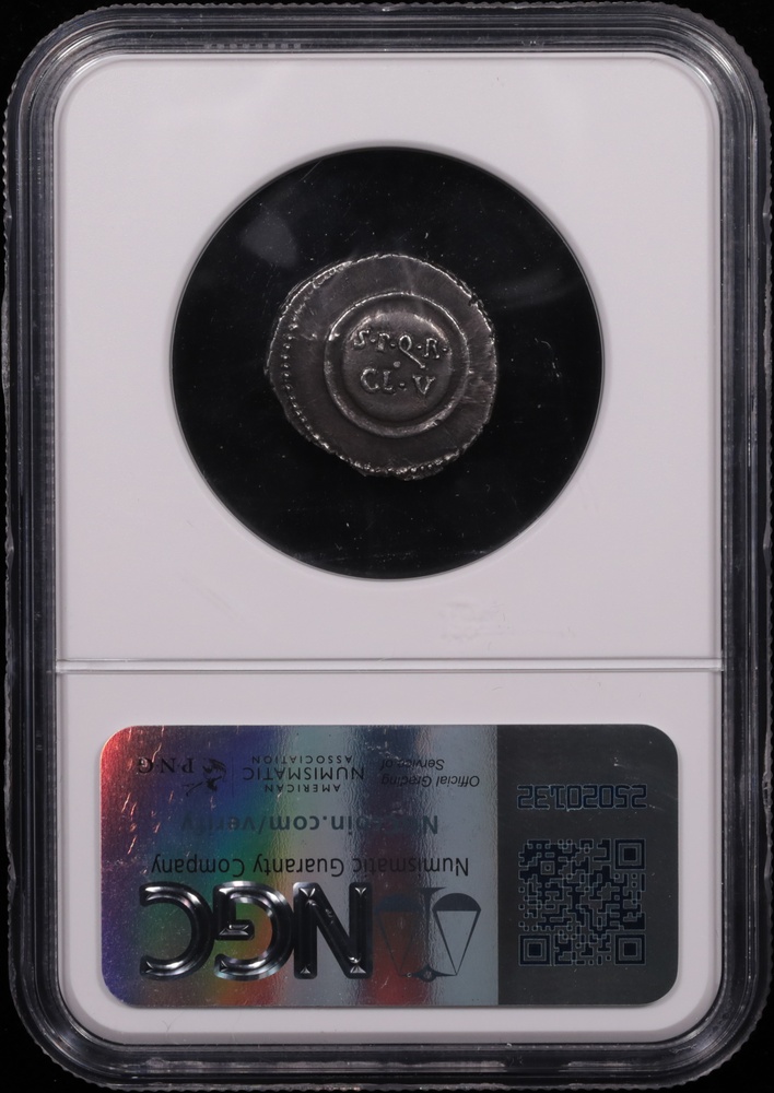 27 BC-AD 14 Roman Empire Augustus Silver Denarius NGC Choice About Uncirculated 5x3 Reverse in Holder 27 BC-AD 14 Roman Empire Augustus Silver Denarius NGC Choice About Uncirculated 5x3 Reverse in Holder