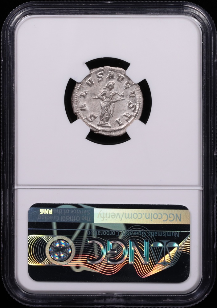 238-244 AD Roman Empire Gordian III Silver Denarius NGC Choice About Uncirculated Reverse in Holder 238-244 AD Roman Empire Gordian III Silver Denarius NGC Choice About Uncirculated Reverse in Holder