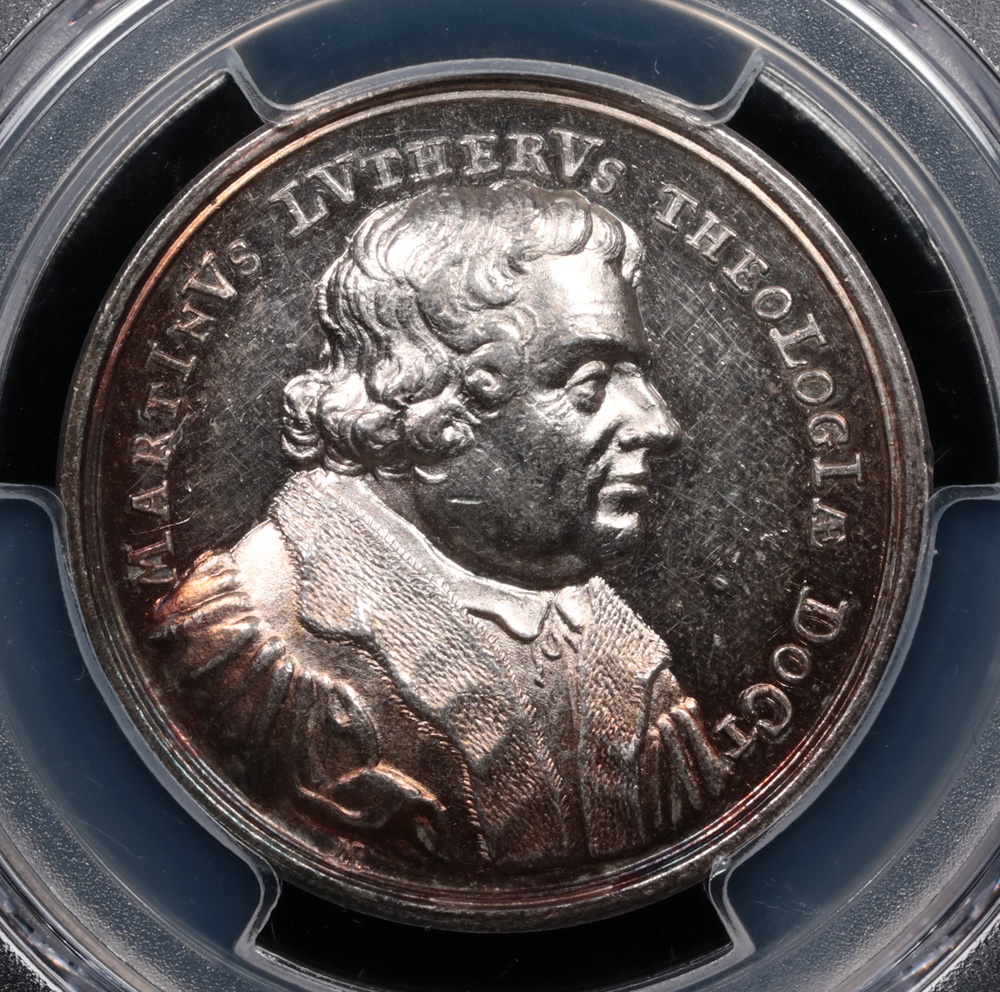 1717 Nurnberg Medal PCGS MS-61 Obverse Close-Up 1717 Nurnberg Medal PCGS MS-61 Obverse Close-Up