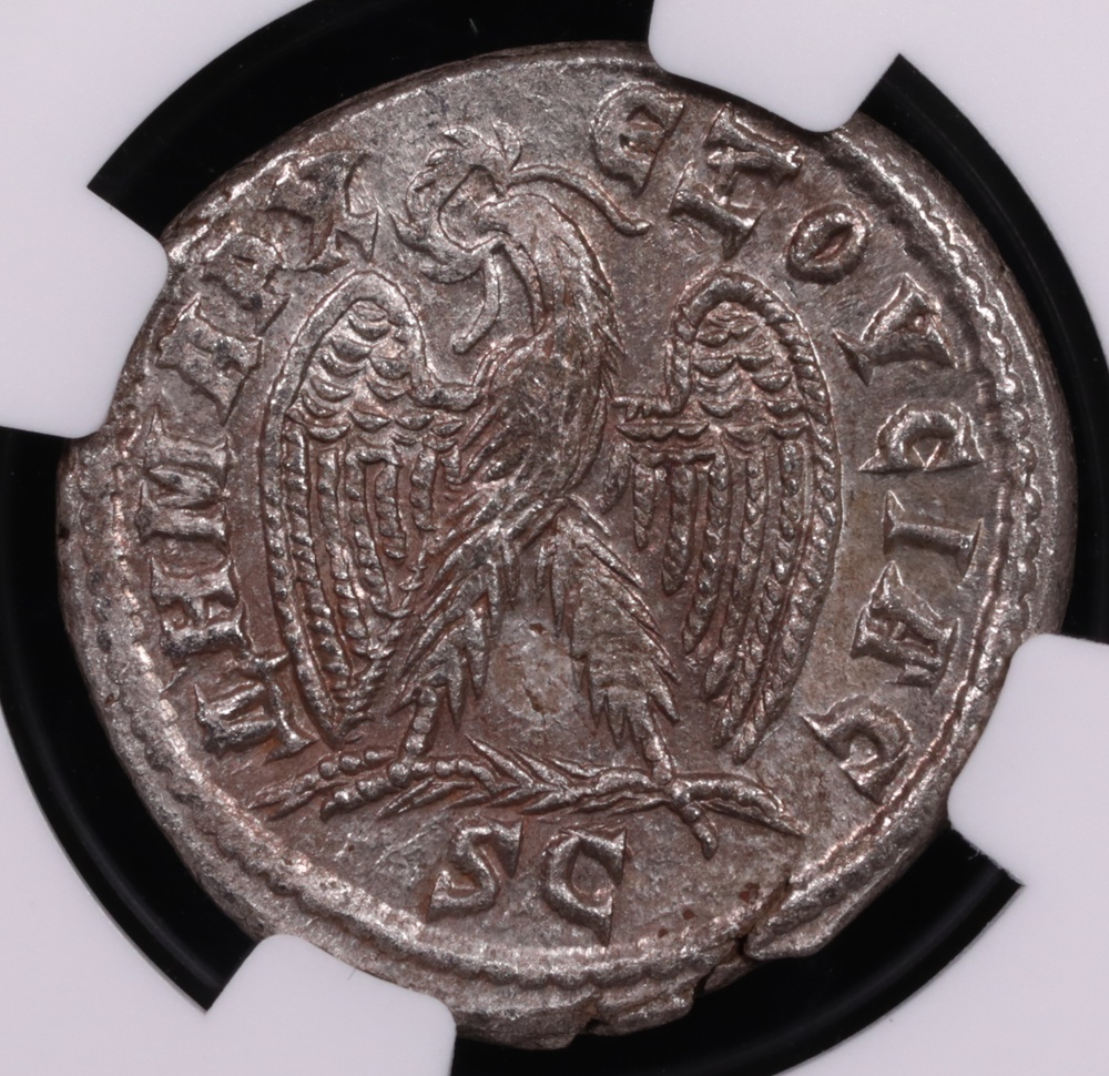 AD 244-249 Roman Provincial Philip I Billon Tetradrachm Antioch NGC Choice Extremely Fine