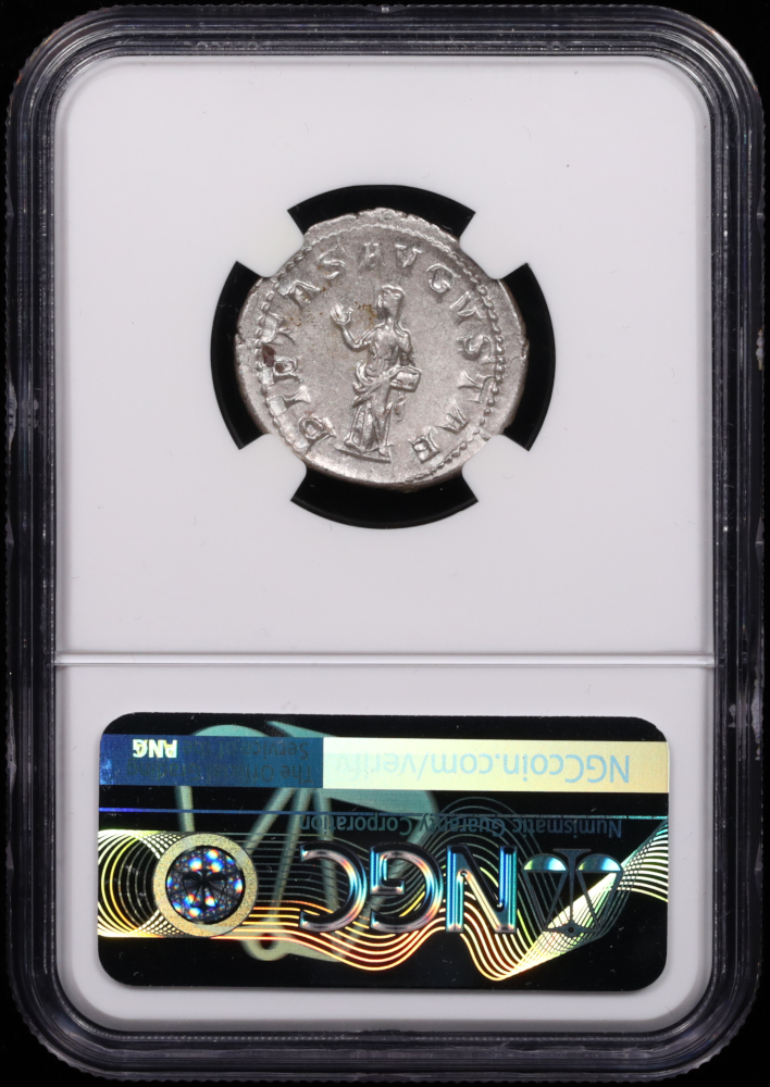 AD 244-49 Otacilia Severa Silver Double-Denarius NGC MS Reverse in Holder AD 244-49 Otacilia Severa Silver Double-Denarius NGC MS Reverse in Holder