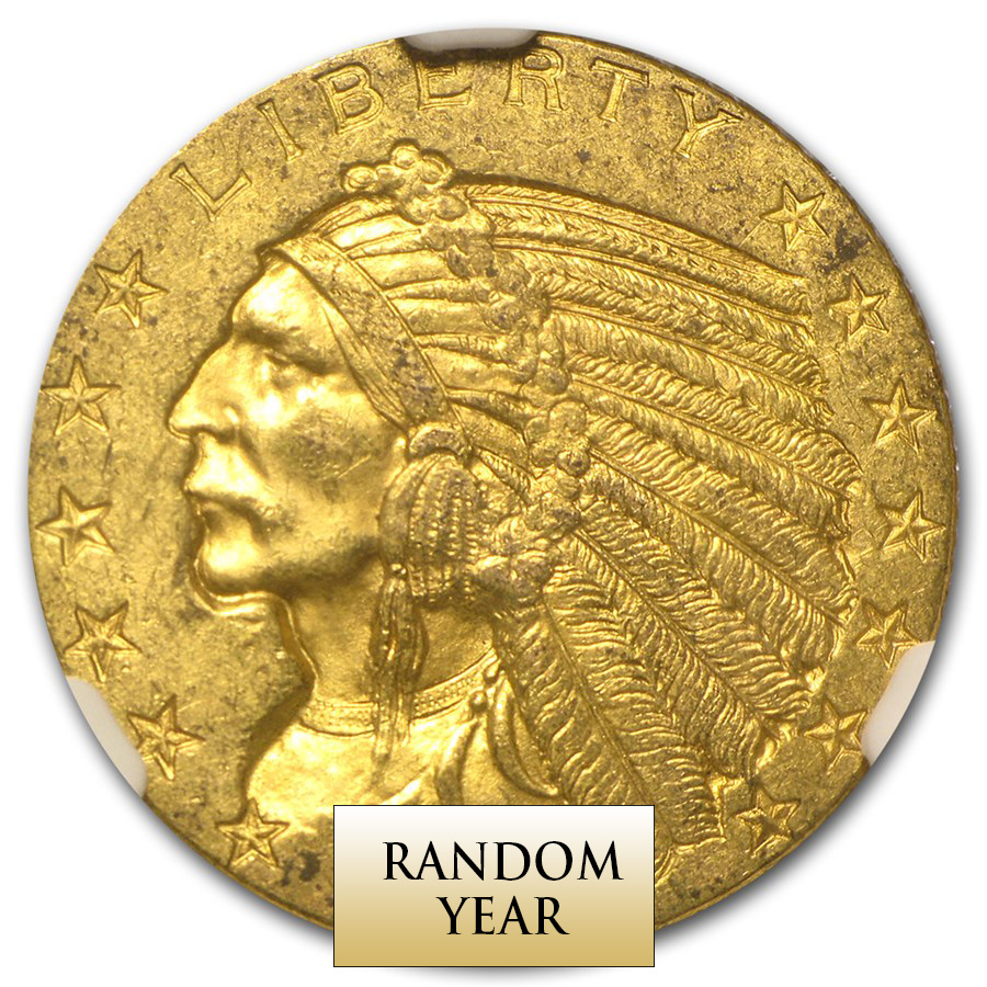 $5 Indian Gold MS-62 Quality