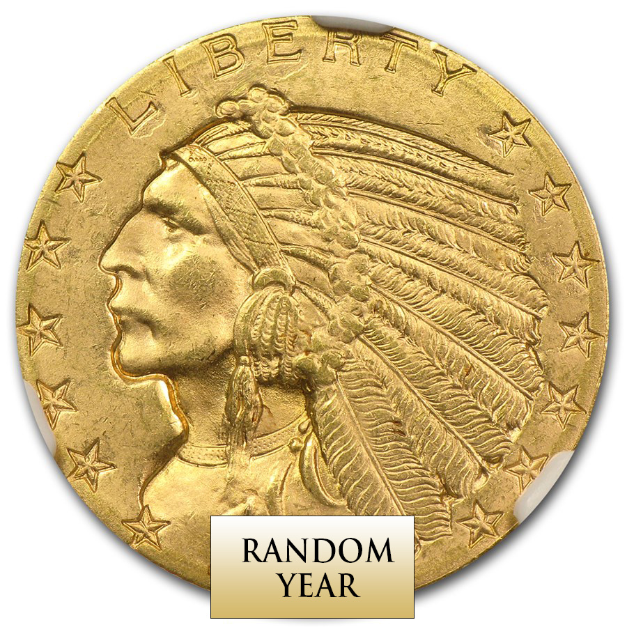 $5 Indian Gold MS-64 Quality