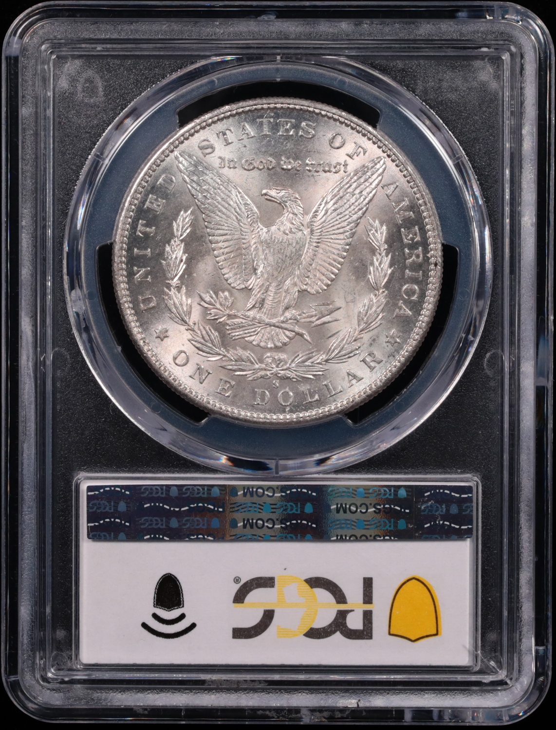1894-S Morgan Silver Dollar PCGS MS-62 Reverse in Holder 1894-S Morgan Silver Dollar PCGS MS-62 Reverse in Holder