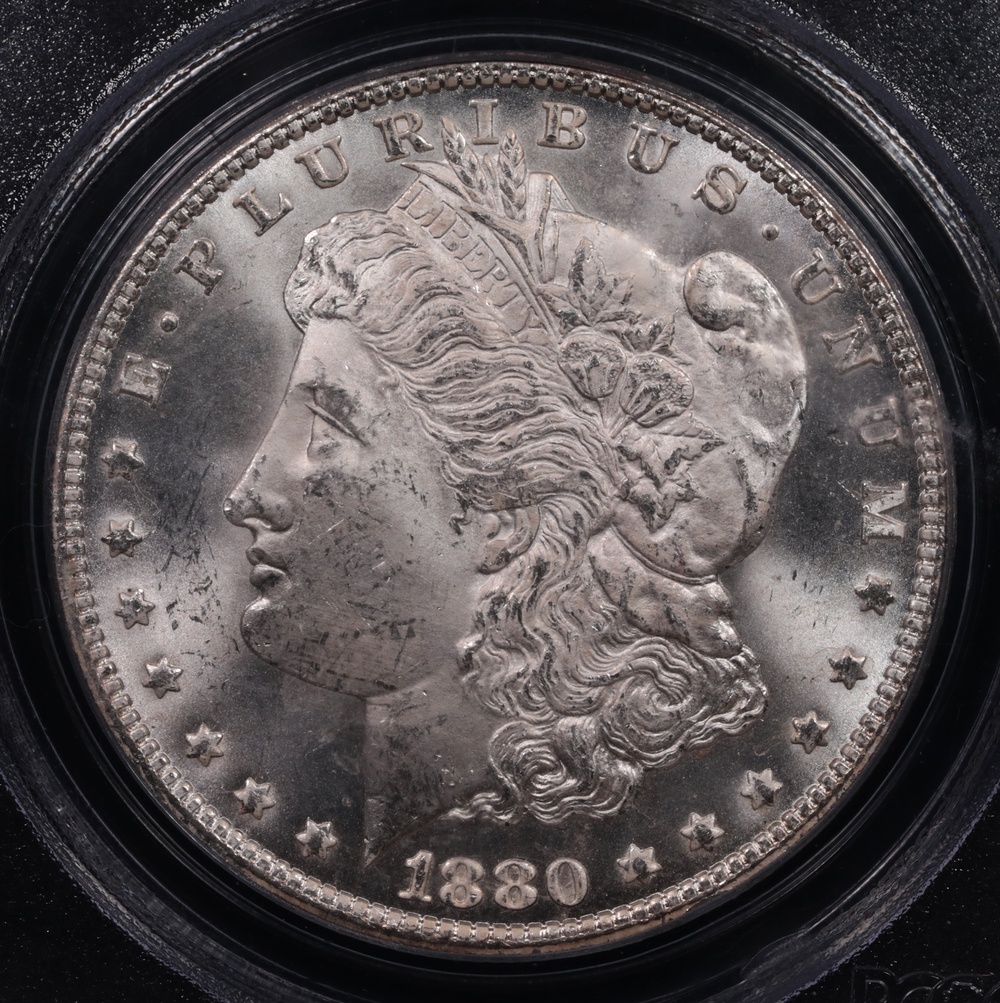 1880/79-CC Morgan Silver Dollar Reverse of 1878 PCGS MS-64 Obverse 1880/79-CC Morgan Silver Dollar Reverse of 1878 PCGS MS-64 Obverse