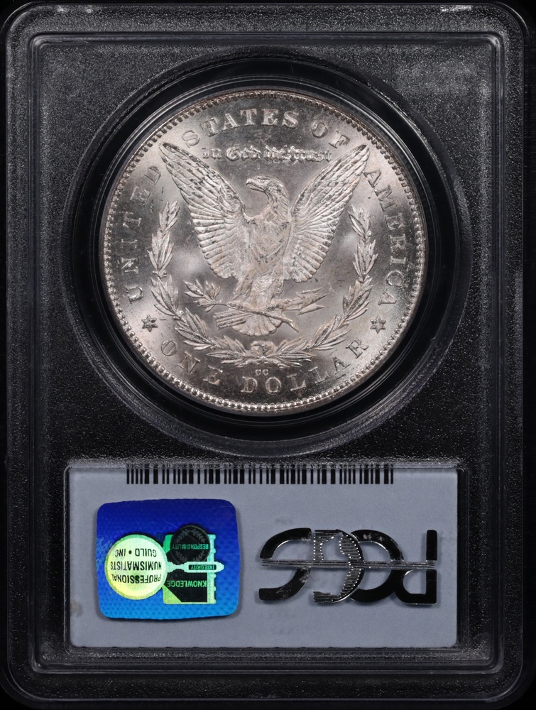 1880/79-CC Morgan Silver Dollar Reverse of 1878 PCGS MS-64 Reverse in Holder 1880/79-CC Morgan Silver Dollar Reverse of 1878 PCGS MS-64 Reverse in Holder