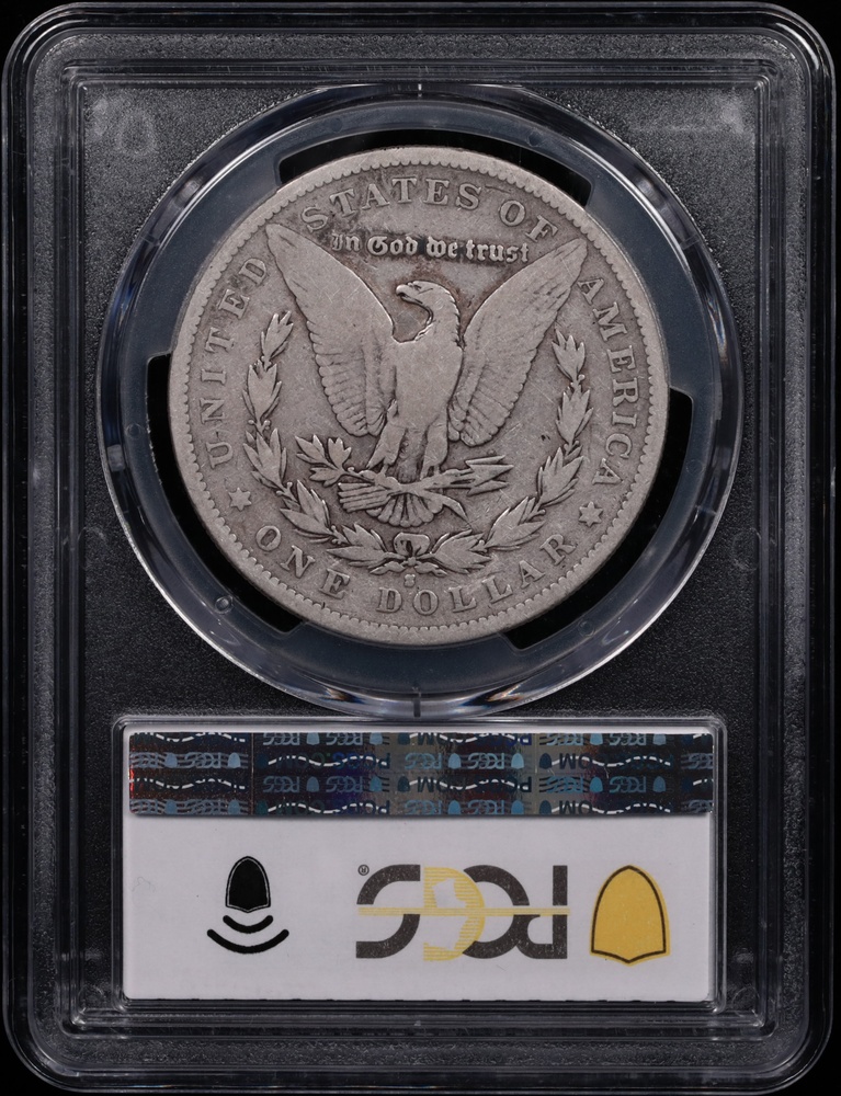 1893-S Morgan Silver Dollar PCGS G-06 Reverse in Holder 1893-S Morgan Silver Dollar PCGS G-06 Reverse in Holder