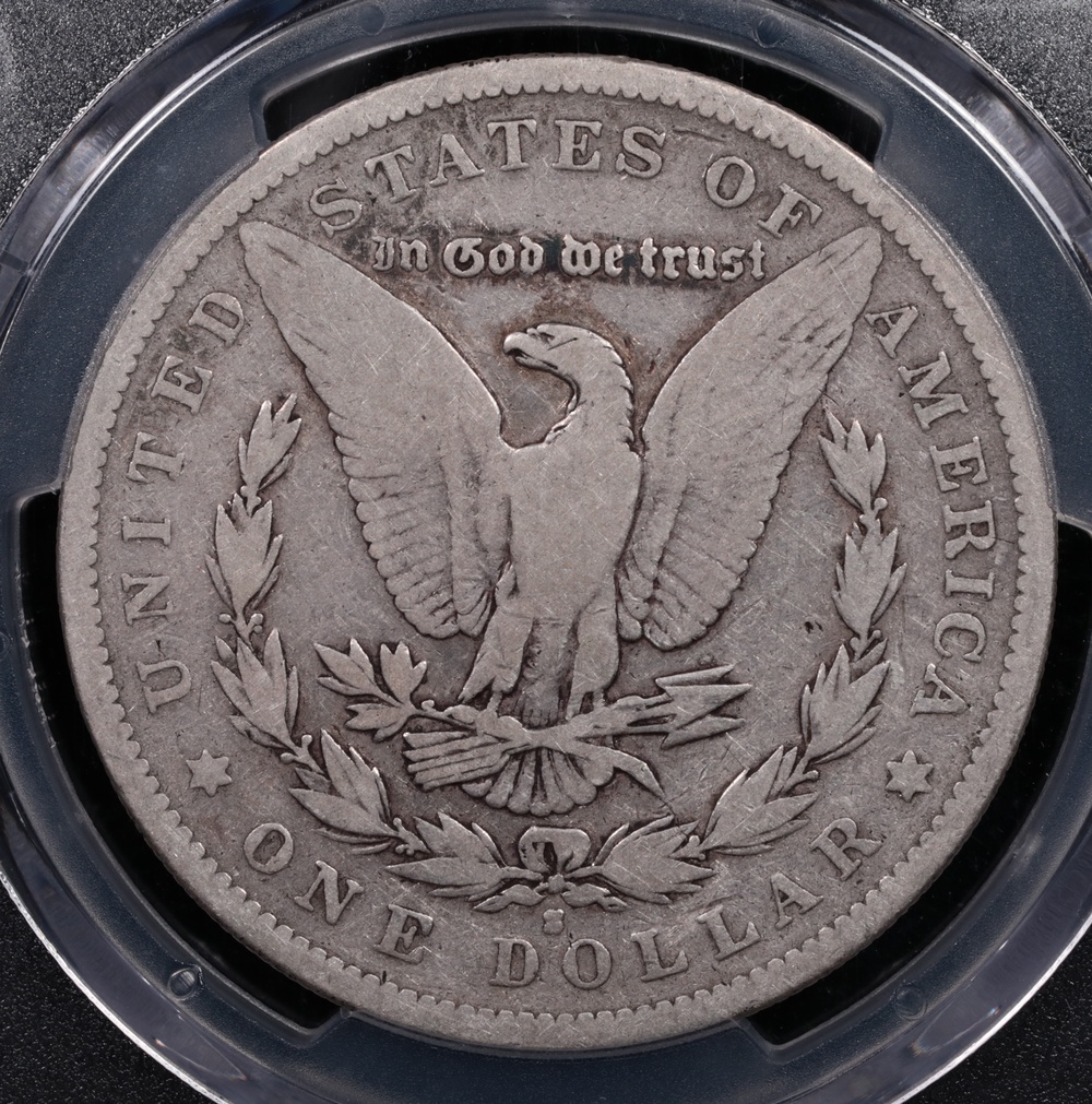 1893-S Morgan Silver Dollar PCGS G-06 Reverse in Holder 1893-S Morgan Silver Dollar PCGS G-06 Reverse in Holder
