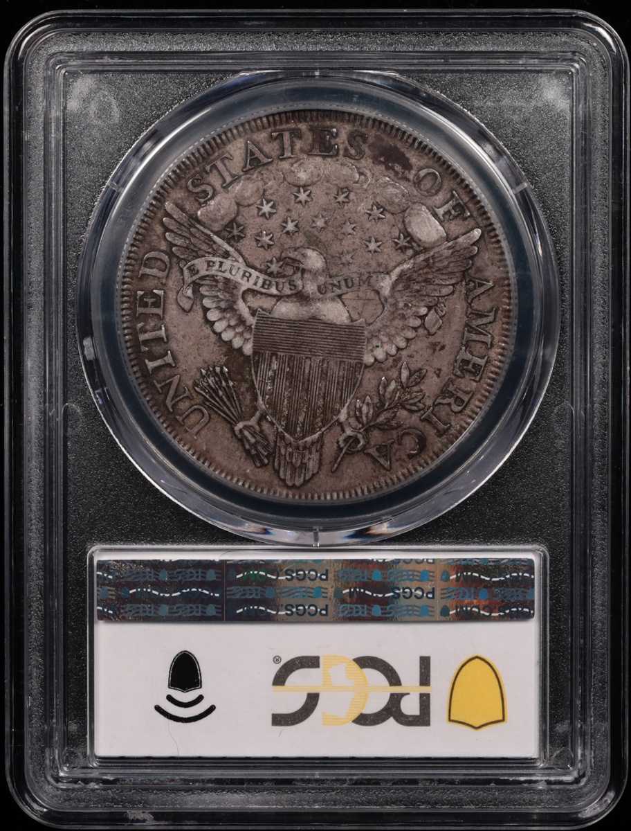 1800 Draped Bust Silver Dollar PCGS XF-40 Reverse in Holder 1800 Draped Bust Silver Dollar PCGS XF-40 Reverse in Holder