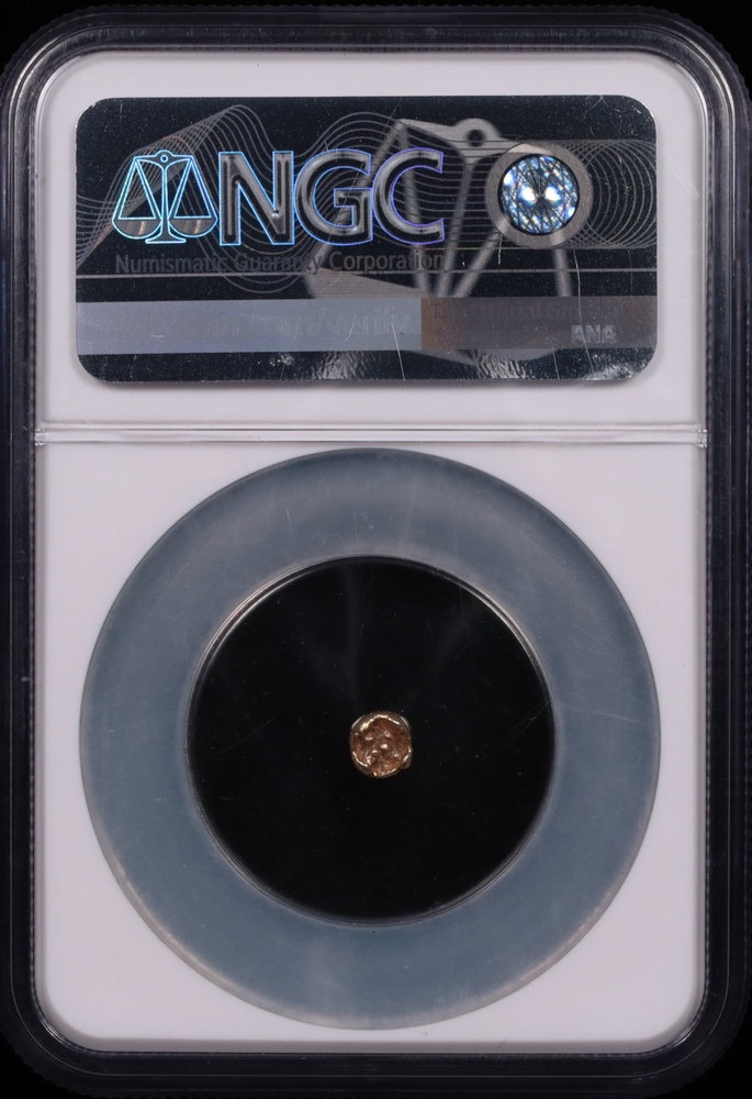 600-550 BC Ionia Electrum 1/48 Stater NGC Choice Extremely Fine 4x4 Reverse in Holder 600-550 BC Ionia Electrum 1/48 Stater NGC Choice Extremely Fine 4x4 Reverse in Holder