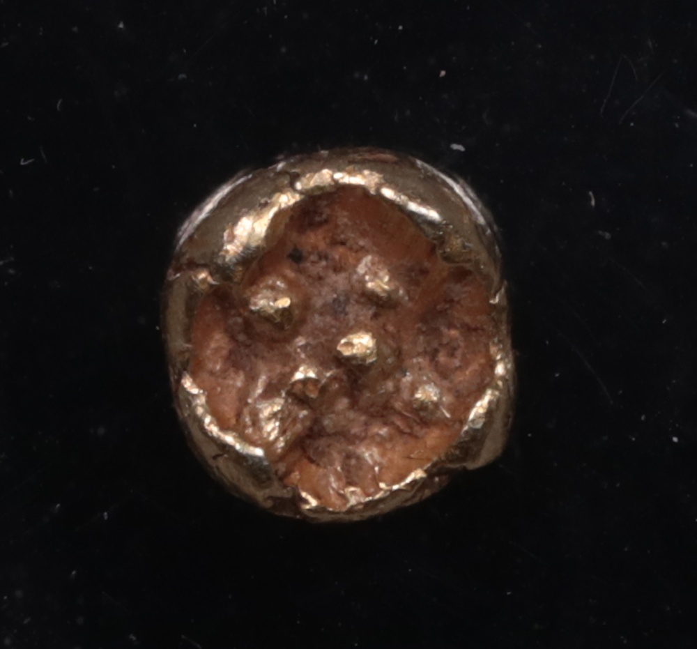 600-550 BC Ionia Electrum 1/48 Stater NGC Choice Extremely Fine 4x4 Reverse 600-550 BC Ionia Electrum 1/48 Stater NGC Choice Extremely Fine 4x4 Reverse