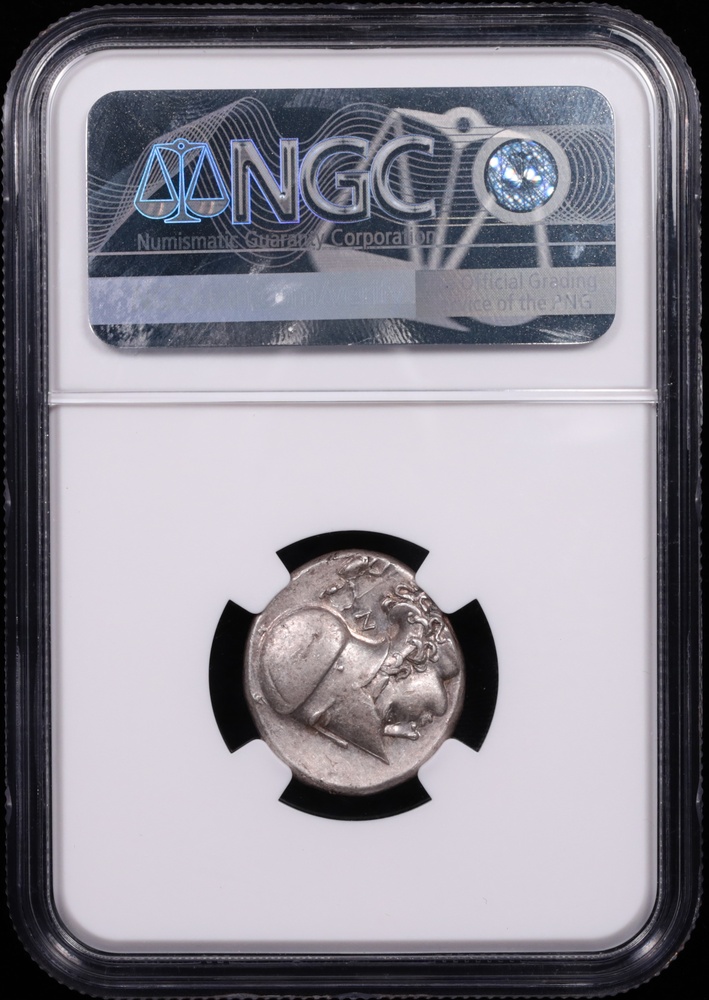 4th Century BC Corinthia, Corinth Silver Stater NGC Choice About Uncirculated 5x3 Reverse in Holder 4th Century BC Corinthia, Corinth Silver Stater NGC Choice About Uncirculated 5x3 Reverse in Holder