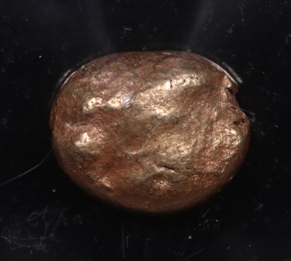 650-600 BC Ionia Electrum Hecte NGC About Uncirculated 4x4 Obverse 650-600 BC Ionia Electrum Hecte NGC About Uncirculated 4x4 Obverse