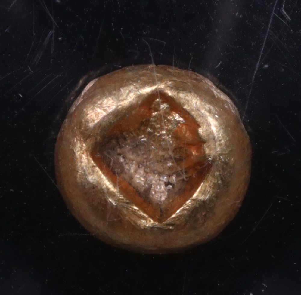 650-600 BC Ionia Electrum Twelfth-Stater NGC About Uncirculated 4x4 Reverse 650-600 BC Ionia Electrum Twelfth-Stater NGC About Uncirculated 4x4 Reverse