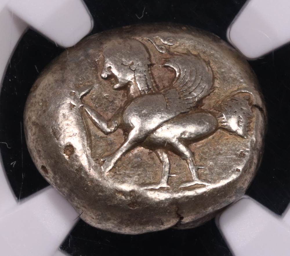 Mysia Cyzicus Siren Electrum Stater VF 4x5