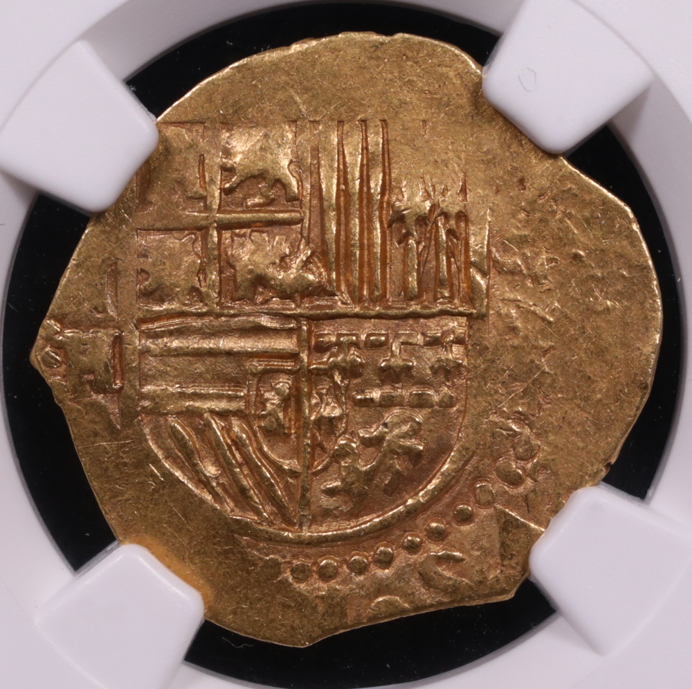 1591/0 Seville, Spain 2 Escudo NGC MS-63