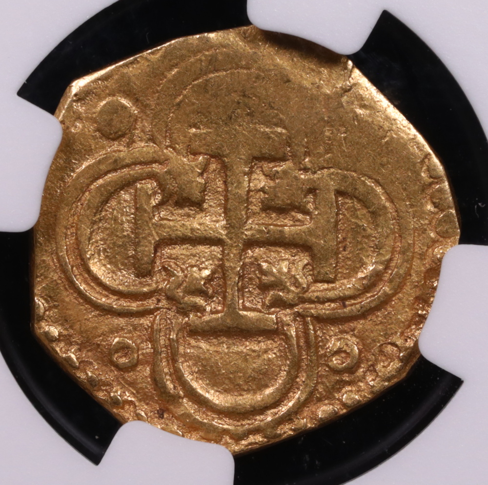 1590-91 Seville, Spain 2 Escudo NGC AU-58