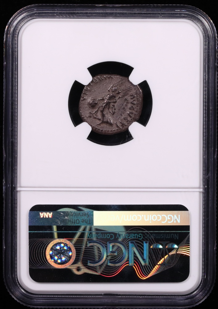 AD 69 Vitellius Silver Denarius NGC Choice Very Fine Reverse in Holder AD 69 Vitellius Silver Denarius NGC Choice Very Fine Reverse in Holder