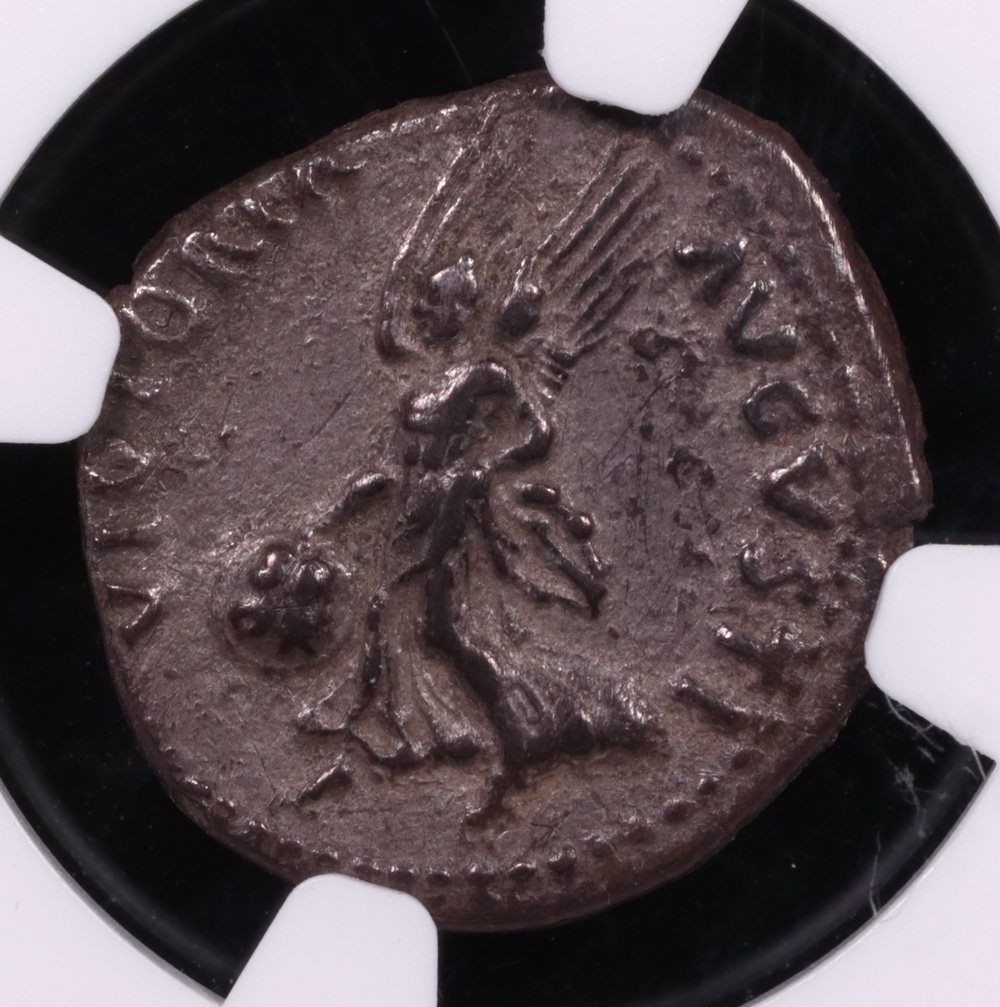 AD 69 Vitellius Silver Denarius NGC Choice Very Fine Reverse AD 69 Vitellius Silver Denarius NGC Choice Very Fine Reverse