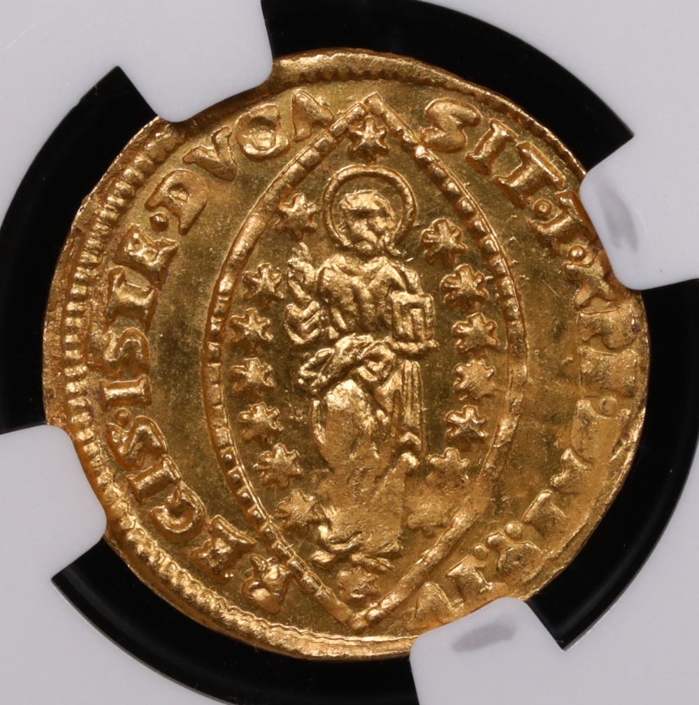 1709-1722 Venice, Italy 1 Zecchino Giovanni Corner II NGC MS-64★