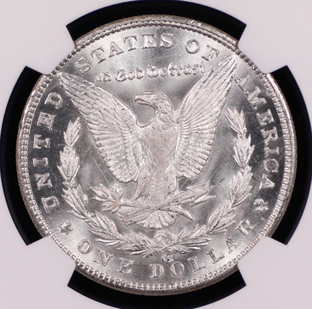 1883-CC Morgan Silver Dollar NGC MS-66+