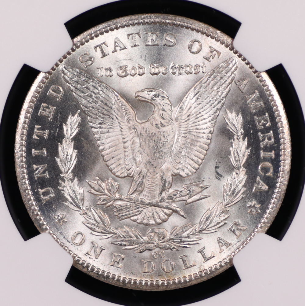 1884-CC Morgan Silver Dollar NGC MS-66+