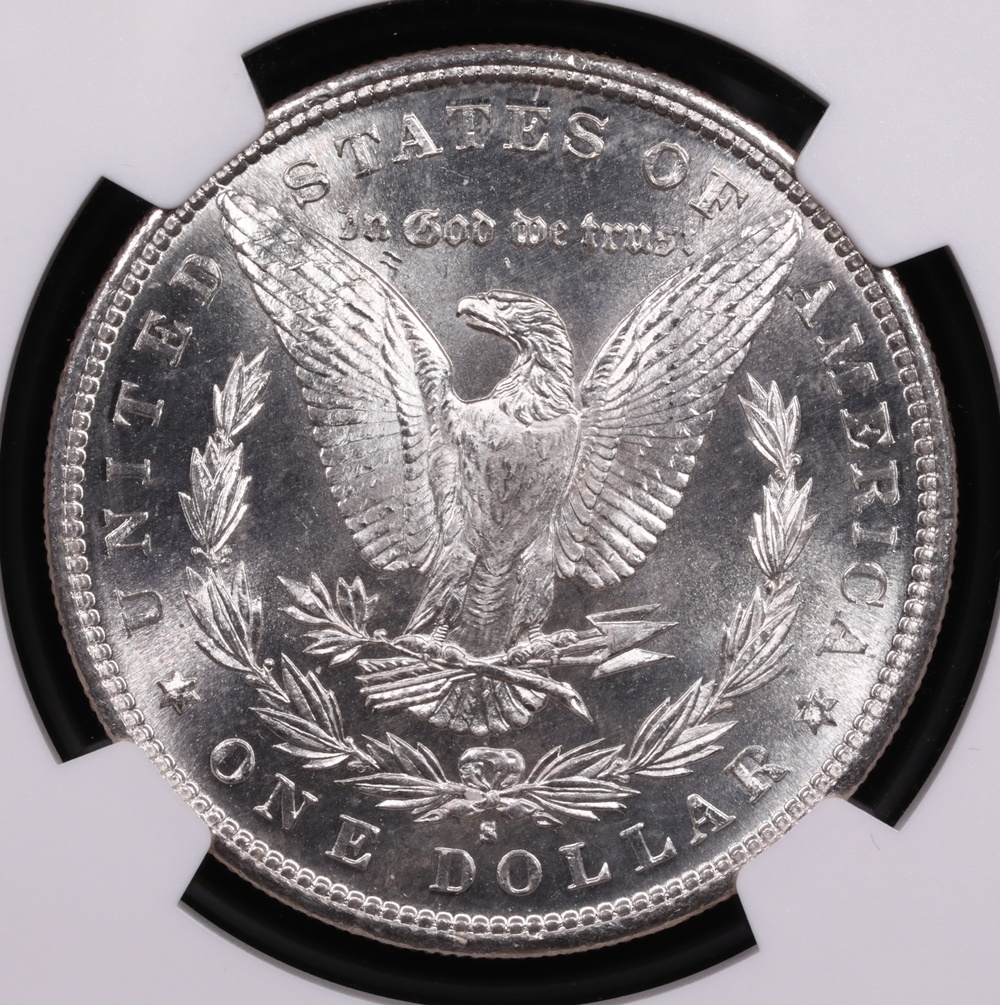 1882-S Morgan Silver Dollar NGC MS-67+