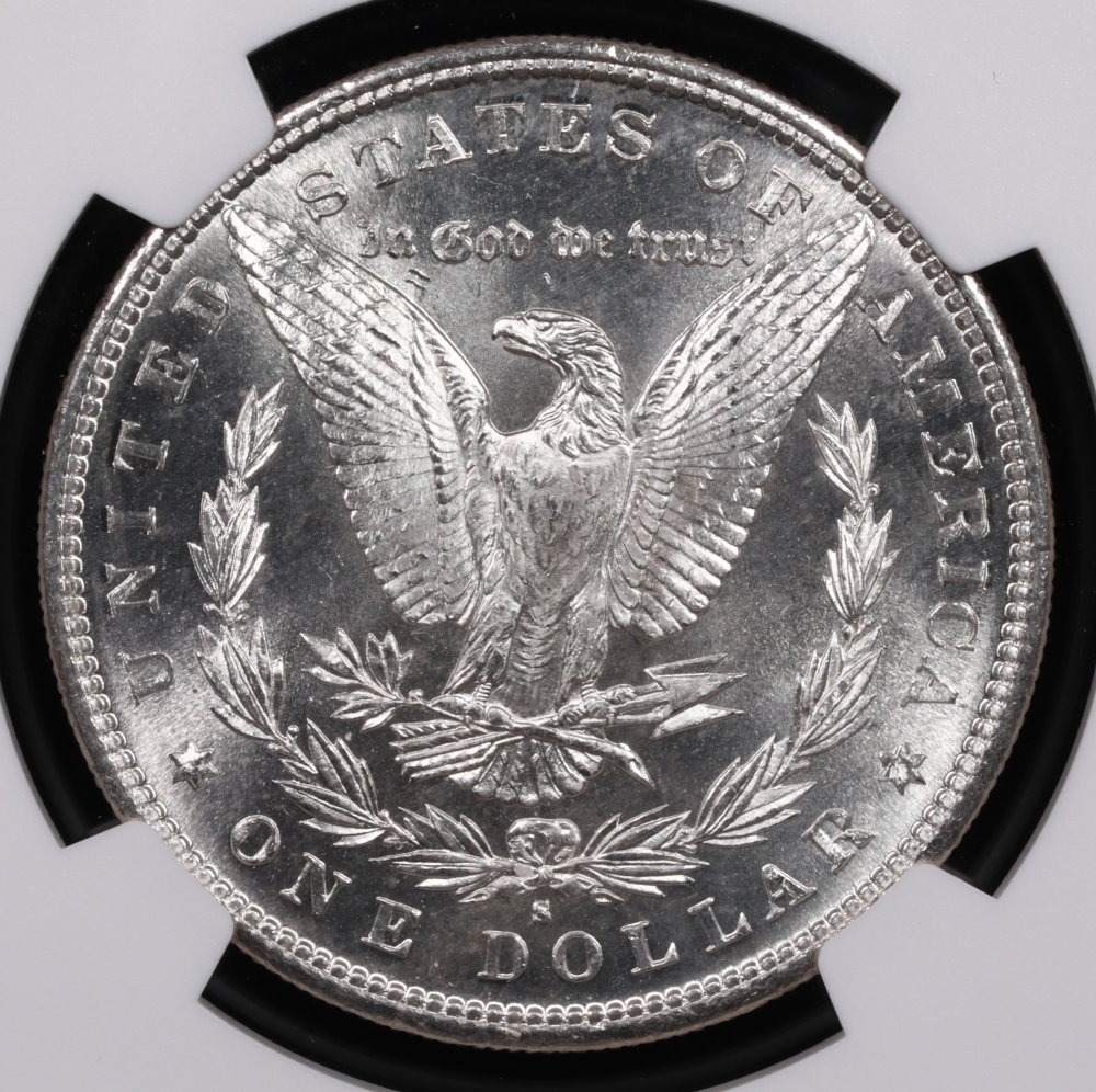 1882-S Morgan Silver Dollar NGC MS-67+