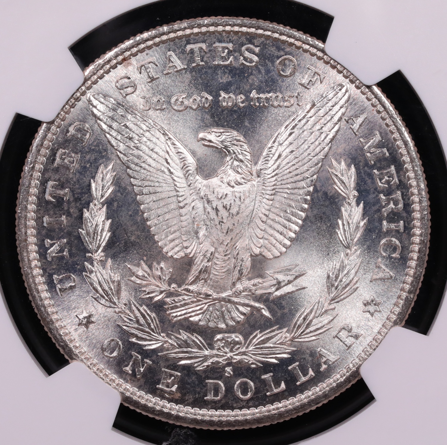 1881-S Morgan Silver Dollar NGC MS-67 Reverse 1881-S Morgan Silver Dollar NGC MS-67 Reverse