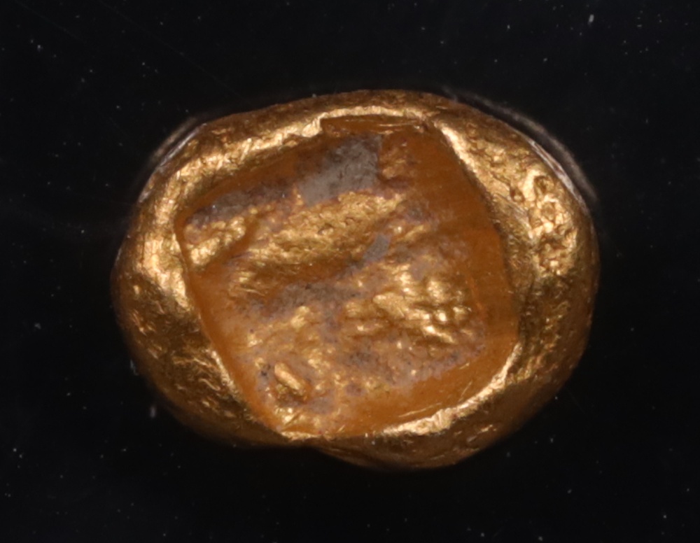 561-546 BC Lydia King Croesus Gold Twelfth Stater NGC Mint State
