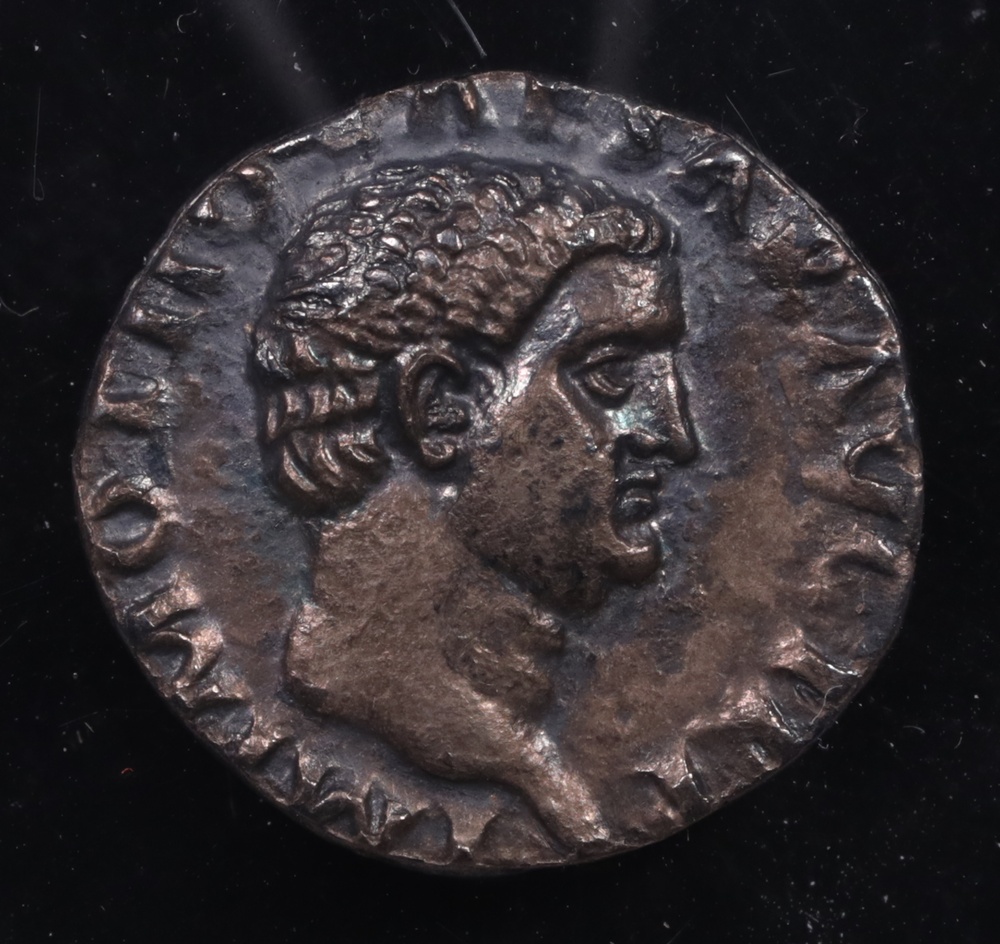AD 69 Otho Silver Denarius Securitas NGC About Uncirculated 4x2