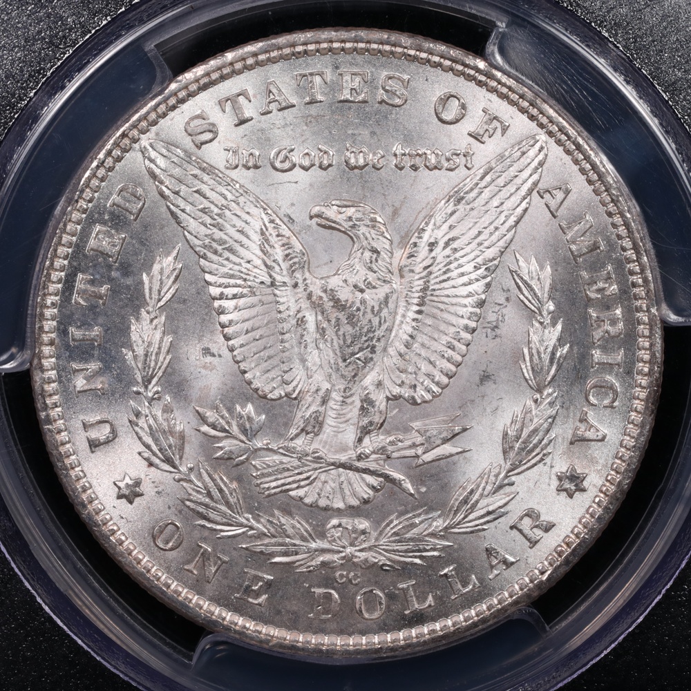 1880-CC Morgan Silver Dollar PCGS MS-63