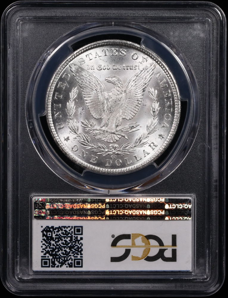 1884-CC Morgan Silver Dollar PCGS/NGC MS-64 Reverse in Holder 1884-CC Morgan Silver Dollar PCGS/NGC MS-64 Reverse in Holder