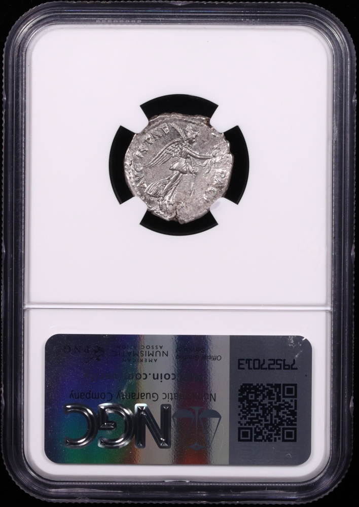 AD 69-79 Vespasian Silver Denarius Ephesus NGC Extremely Fine Reverse in Holder AD 69-79 Vespasian Silver Denarius Ephesus NGC Extremely Fine Reverse in Holder